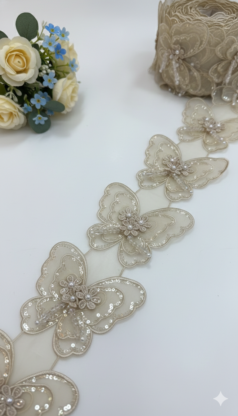 Butterfly Lace-Per Meter