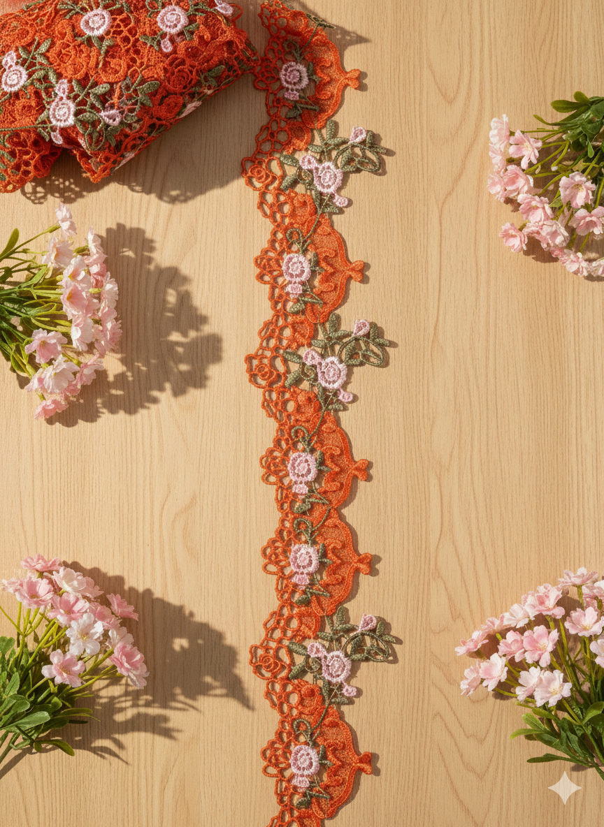 Scalop GPO Lace - 3 Meters – Global Lace House – GLOBAL LACE HOUSE